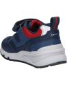 girl and boy and Man Trainers GEOX J26H0B 0FU54 J ROONER BOY  C4244 NAVY-DK RED