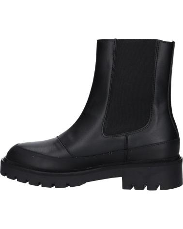 Boots CALVIN KLEIN  für Damen YW0YW01254 COMBAT MID CHELSEA BOOT  0GT TRIPLE BLACK
