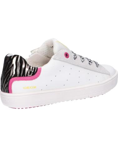 Sneaker GEOX  für Damen und Mädchen J15DWA 08522 J SILENEX GIRL  C0406 WHITE-PINK