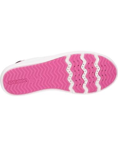 Woman and girl Trainers GEOX J15DWA 08522 J SILENEX GIRL  C0406 WHITE-PINK
