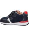 boy and girl Trainers GEOX B260RC 08522 B RISHON  C4075 DK NAVY-RED