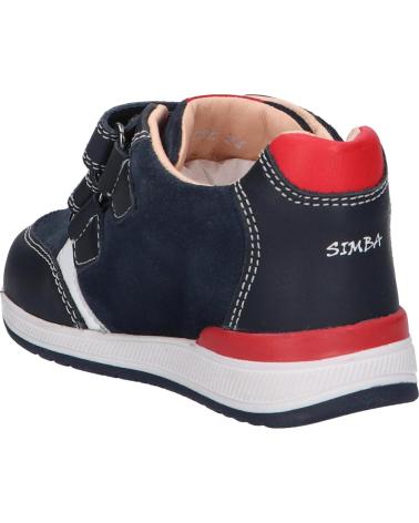 Sneaker GEOX  für Junge und Mädchen B260RC 08522 B RISHON  C4075 DK NAVY-RED