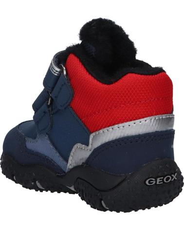 girl and boy boots GEOX B2620B 0CEFU B BALTIC BOY B ABX  C0735 NAVY-RED