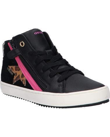 Sneaker GEOX  für Damen und Mädchen J264GA 022BC J KALISPERA GIRL  C0922 BLACK-FUCHSIA