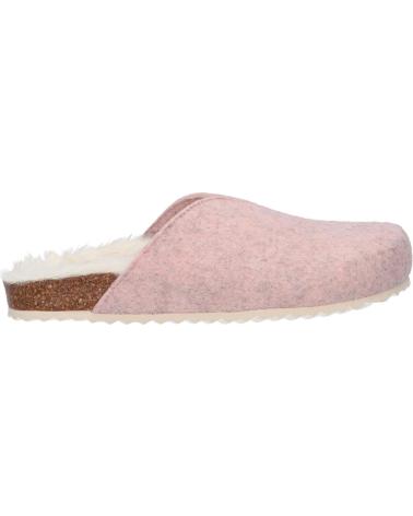 Woman and girl and boy House slipers GEOX J268MB 000NY J ADRIEL GIRL  C8203 PINK-LT BEIGE