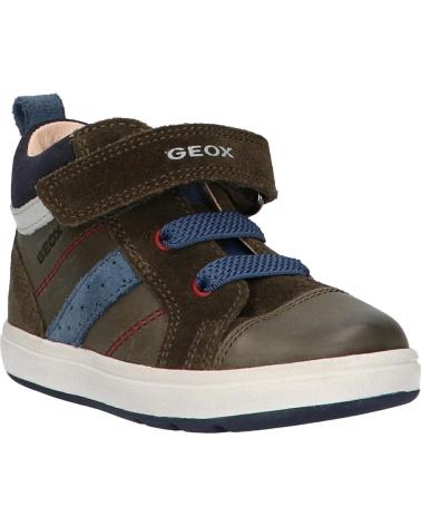 Sneaker GEOX  für Mädchen und Junge B044DA 0CL22 B BIGLIA BOY  C3X4B DK GREEN-AVIO