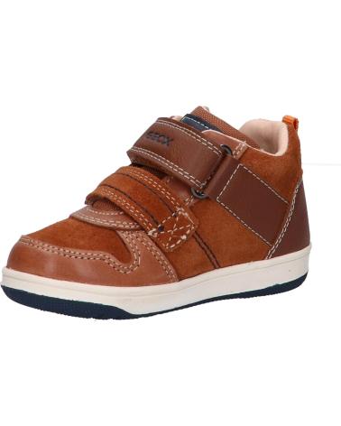 Schuhe GEOX  für Junge B161LA 022ME B NEW FLICK BOY  C0947 BROWN-NAVY