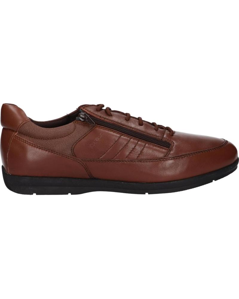Chaussures GEOX  pour Homme U167VA 0LMEK U ADRIEN  C6002 LT BROWN