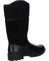 Woman and girl boots GEOX J94AFB 04322 J CASEY GIRL WPF  C9999 BLACK