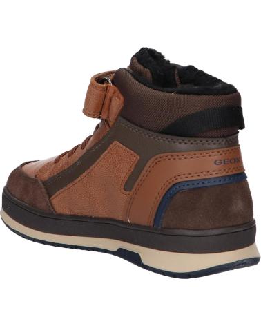 Chaussures GEOX  pour Garçon J04CXB 0MWBU J ASTUTO BOY  C0696 LT BROWN-BROWN