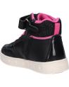 Sneaker GEOX  für Mädchen J268WA 05402 J SKYLIN GIRL  C0922 BLACK-FUCHSIA