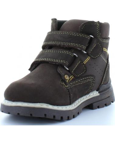girl and boy Mid boots Happy Bee B169634-B1758  D BROWN