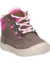 girl shoes GEOX B162LA 00022 B OMAR GIRL WPF  C9006 SMOKE GREY
