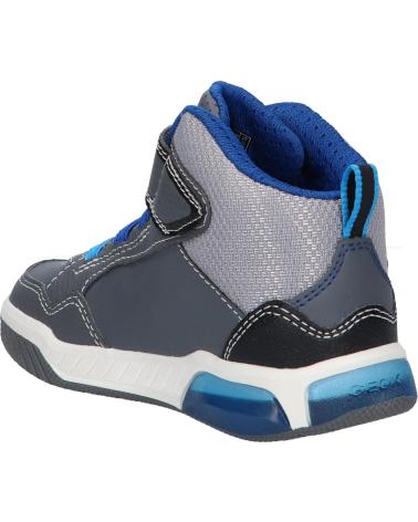 Sneaker GEOX  für Junge J949CE 05411 J INEK BOY  C0069 GREY-ROYAL