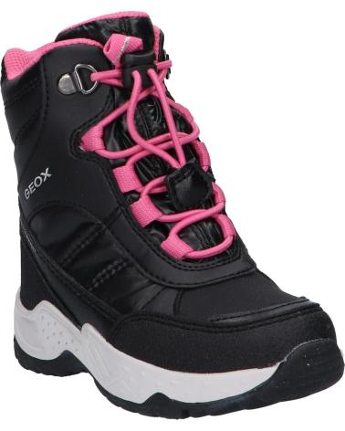 girl boots GEOX J04CFA 0BCLV J SENTIERO GIRL B WP  C0922 BLACK-FUCHSIA