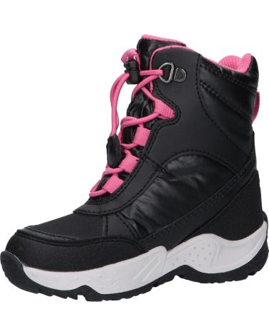 girl boots GEOX J04CFA 0BCLV J SENTIERO GIRL B WP  C0922 BLACK-FUCHSIA