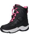 Boots GEOX  für Mädchen J04CFA 0BCLV J SENTIERO GIRL B WP  C0922 BLACK-FUCHSIA