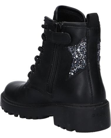 girl boots GEOX J9420G 0BCEW J CASEY GIRL  C9999 BLACK