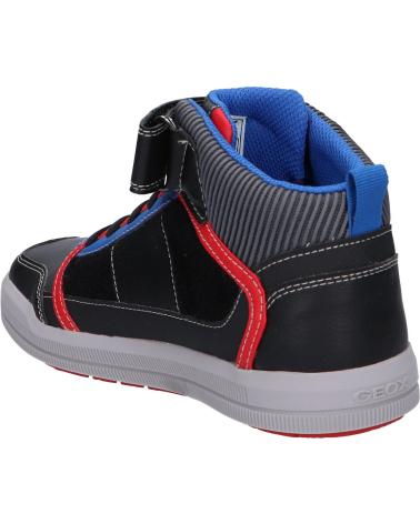 Sneaker GEOX  für Mädchen und Junge J164AB 05411 J ARZACH BOY  C0048 BLACK-RED