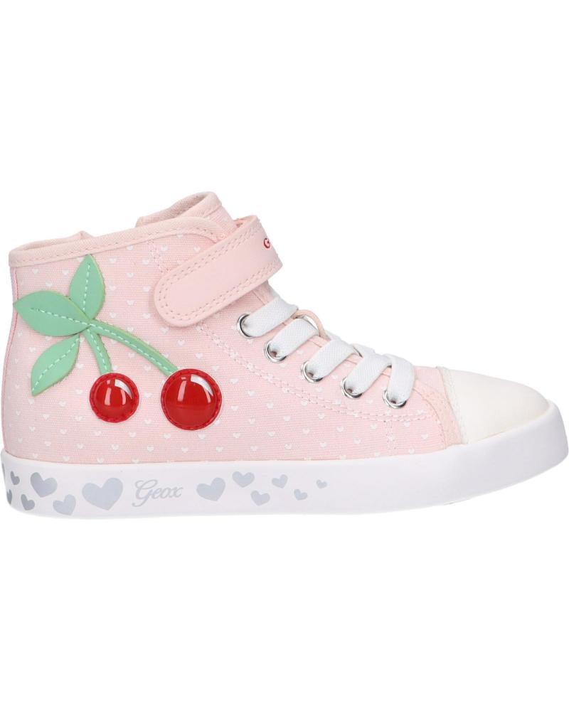 girl Trainers GEOX J9204A 0AN11 JR CIAK GIRL  C8172 LT ROSE