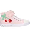 Sneaker GEOX  für Mädchen J9204A 0AN11 JR CIAK GIRL  C8172 LT ROSE