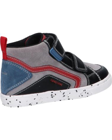 Sneaker GEOX  für Mädchen und Junge B04A7C 022ME B KILWI BOY  C0260 BLACK-DK RED
