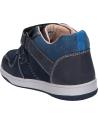 boy shoes GEOX B161LA 022ME B NEW FLICK BOY  C4231 NAVY-SKY