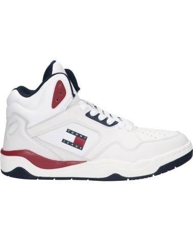 Casual sneakers for men TOMMY HILFIGER EM0EM01318 BASKET MID TOP 0G1 RWB