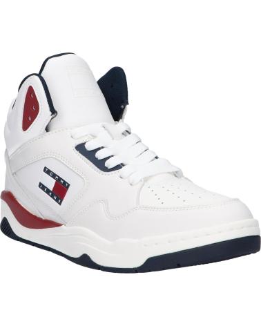  Casual sneakers for men TOMMY HILFIGER EM0EM01318 BASKET MID TOP  0G1 RWB