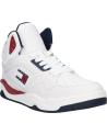  Casual sneakers for men TOMMY HILFIGER EM0EM01318 BASKET MID TOP  0G1 RWB