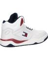 Sportschuhe TOMMY HILFIGER  für Herren EM0EM01318 BASKET MID TOP  0G1 RWB