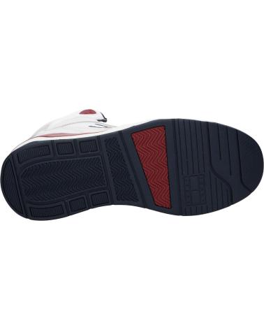 Sportschuhe TOMMY HILFIGER  für Herren EM0EM01318 BASKET MID TOP  0G1 RWB