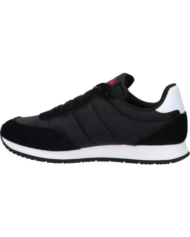  Casual sneakers for men TOMMY HILFIGER EM0EM01351 RUNNER CASUAL ESS  BDS BLACK