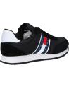  Casual sneakers for men TOMMY HILFIGER EM0EM01351 RUNNER CASUAL ESS  BDS BLACK