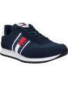 Man Trainers TOMMY HILFIGER EM0EM01351 RUNNER CASUAL ESS  C1G DARK NIGHT NAVY