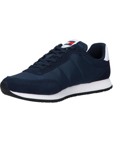 Man Trainers TOMMY HILFIGER EM0EM01351 RUNNER CASUAL ESS  C1G DARK NIGHT NAVY