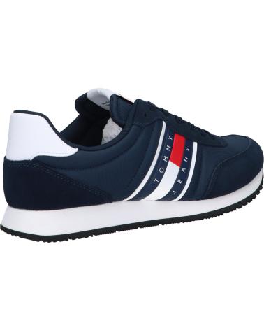 Man Trainers TOMMY HILFIGER EM0EM01351 RUNNER CASUAL ESS  C1G DARK NIGHT NAVY