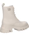 Boots TOMMY HILFIGER  für Damen EN0EN02503 CHUNKY LEATHER BOOT  AEV BLEACHED STONE