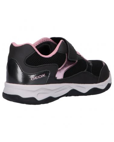 Woman and girl sports shoes GEOX J15CMA 0BC14 J CALCO  C0618 BLACK