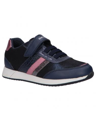 Woman and girl Trainers GEOX J166FA 0HS54 J JENSEA  C4251 NAVY