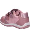 girl sports shoes GEOX B163YA 054AU B HEIRA  C8007 DK ROSE