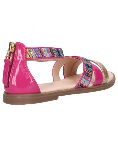 Woman and girl Sandals GEOX J9235I 0DSHI J KARLY  C8238 FUCHSIA-MULTICOLOR