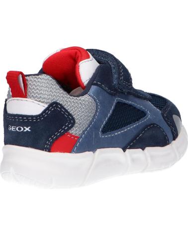 Sneaker GEOX  für Mädchen und Junge B152TA 02214 B FLEXYPER  C0735 NAVY-RED
