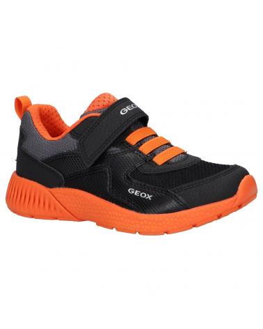 Sneaker GEOX  für Junge J166PA 011CE J SVETH  C0038 BLACK-ORANGE