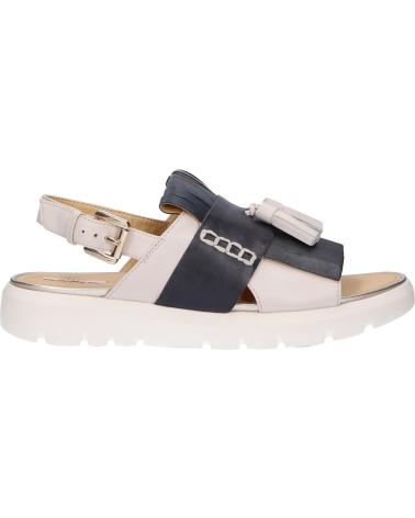 Woman Sandals GEOX D827WD 04385 D AMALITHA  C0836 NAVY-OFF WHITE