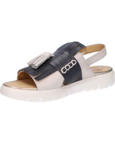 Woman Sandals GEOX D827WD 04385 D AMALITHA  C0836 NAVY-OFF WHITE