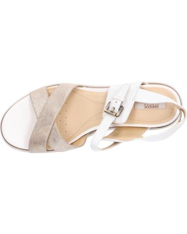 Woman Sandals GEOX D827UC 07743 D RADWA  C0917 LT GOLD-WHITE