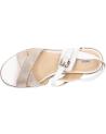 Woman Sandals GEOX D827UC 07743 D RADWA  C0917 LT GOLD-WHITE