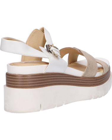 Woman Sandals GEOX D827UC 07743 D RADWA  C0917 LT GOLD-WHITE