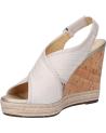 Woman Sandals GEOX D82P6C 06RBC D JANIRA  C1002 OFF WHITE
